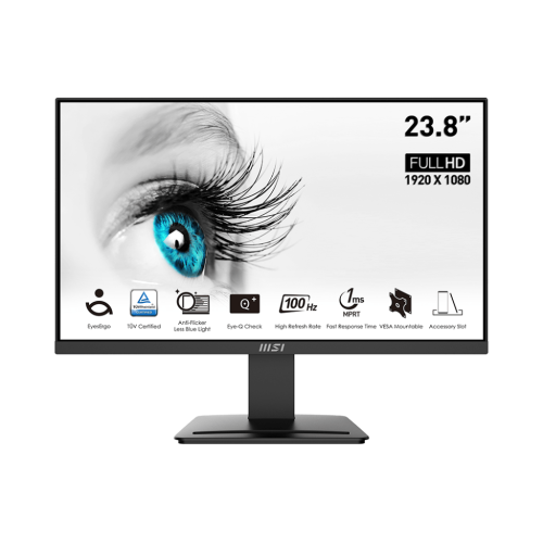 MSI MSI 23.8 PRO MP2412 1920x1080 (FHD) FLAT VA 100HZ 1MS ANTI-GLARE MONITOR