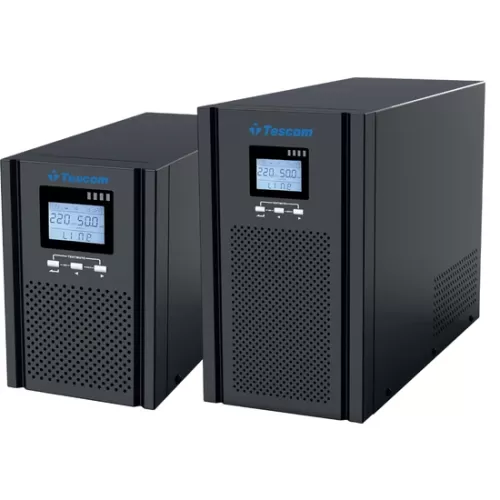 TESCOM TEOS+ 3KVA 1F/1F (6X7AH) 4/8DK LCD ONLINE UPS