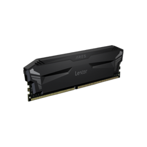 LEXAR LD4BU016G-R3600GD0A ARES RAM DT GAMING DDR4 UDIMM 2x16GB 3600 MEMORY WITH HEATSINK BLACK COLOR DUAL PACK