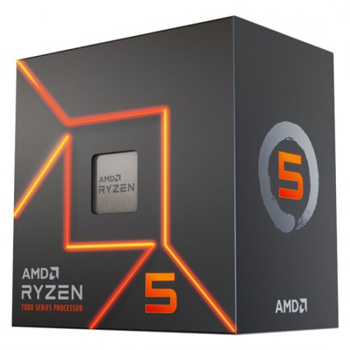 AMD RYZEN 5 7600 6 Core, 3,80-5,10GHz, 38Mb Cache, 65W,  AM5 Soket, BOX (Kutulu) (Grafik Kart VAR, Fan VAR)