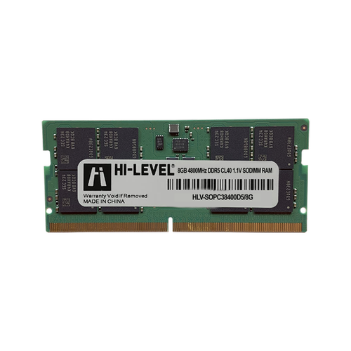 HILEVEL 8GB DDR5 4800Mhz SODIMM 1.1V HLV-SOPC38400D5/8G