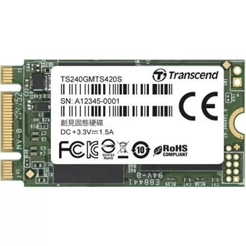 TRANSCEND Transcend MTS420S 240GB 22x42mm M.2 M.2 Sata 3 Ultrabook SSD