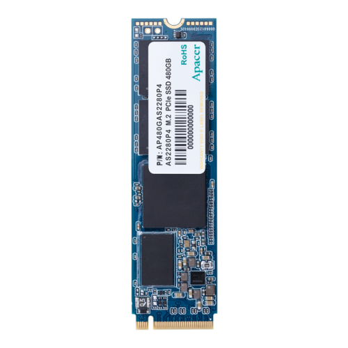 APACER AP1TBAS2280P4-1 1TB 3000/2000MB/s NVMe PCIe Gen3x4 M.2 SSD Disk