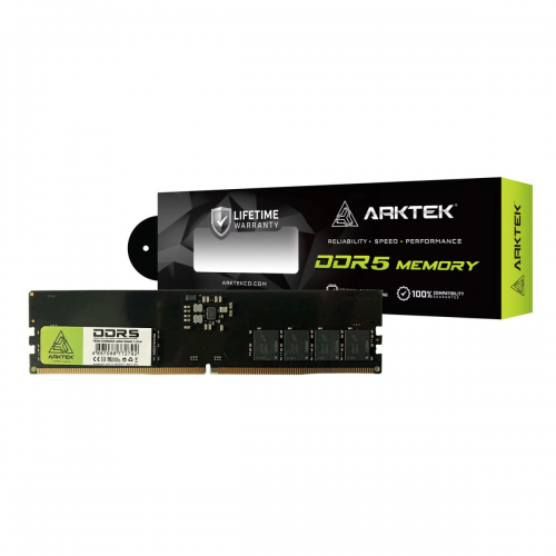 ARKTEK ARKTEK AKD5S16P5200, 16GB, DDR5, 5200Mhz, 1,35V, CL40, Desktop, RAM