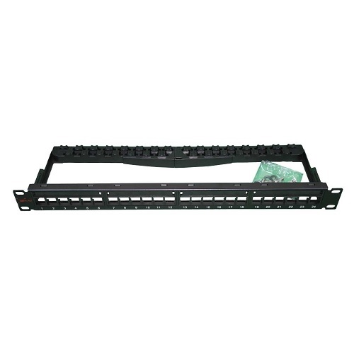 EDP-C6UTP-024 CAT6 UTP MODÜLER 24 PORT BOŞ PATCH PANEL