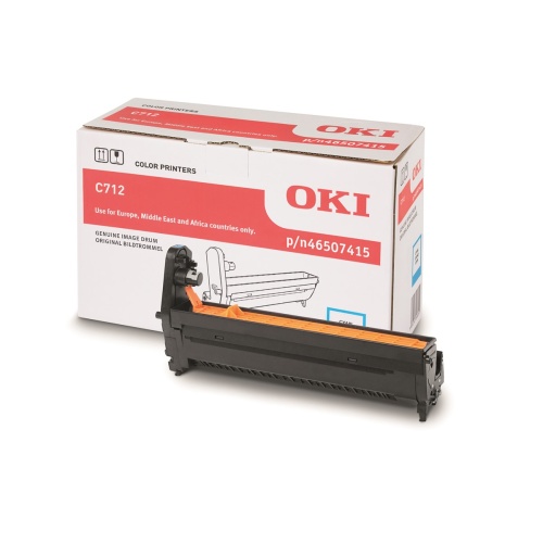 OKI 46507415 EP-CART-C-C712 MAVİ YAZICI GÖRÜNTÜLEME SİLİNDİRİ/C712/30000 SAYFA