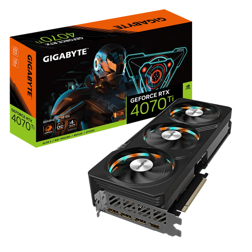 GIGABYTE GV-N407TGAMING OCV2-12GD, RTX4070TI, GAMING OC V2, 12Gb, GDDR6, 192BIT, 1xHDMI, 3xDP, RGB Led, GAMING Ekran KARTI