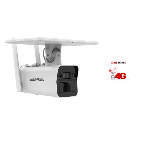 HIKVISION HIKVISION DS-2XS2T41G1-ID/4G, 4Mpix,  4mm,   30Mt Gece Görüşü, Dahili Mikrofon, 4G, Solar  IP Kamera