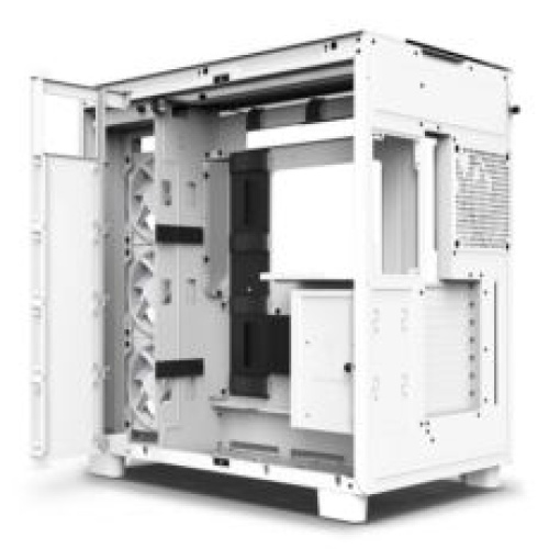 H Series H9 Elite Edition ATX Mid Tower Chassis All White color