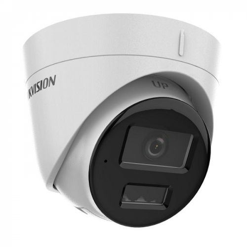 HIKVISION DS-2CD1323G2-LIUF 2Mpix, 2,8mm Lens, H265+, Hybrid Light,  30Mt Gece Görüşü, PoE, Mikrofonlu Dome IP Kamera