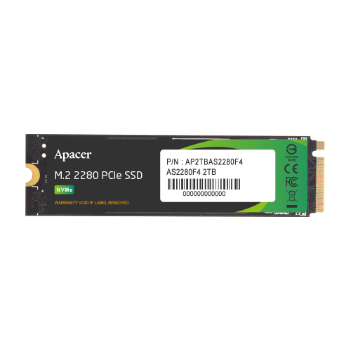 Apacer AP2TBAS2280F4-1 2TB 12000/11800 MB/s M.2 PCIe Gen5 x4 SSD (AP2TBAS2280F4-1)