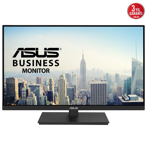 ASUS 23.8 ASUS VA24ECPSN 23.8 IPS FREESYNC 1920x1080 5MS 75HZ DP HDMI USB-C USB MM VESA 3YIL RJ45 EYECARE FLICKER-FREE CERCEVESIZ DUSUK MAVI ISIK Monitör