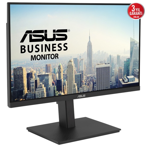 ASUS 23.8 ASUS VA24ECPSN 23.8 IPS FREESYNC 1920x1080 5MS 75HZ DP HDMI USB-C USB MM VESA 3YIL RJ45 EYECARE FLICKER-FREE CERCEVESIZ DUSUK MAVI ISIK Monitör