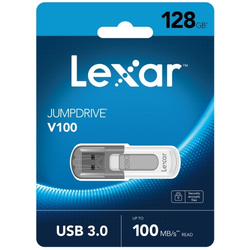 LEXAR 128GB LJDV100-128ABGY USB BELLEK JUMPDRIVE V100 USB 3.0 FLASH DRIVE