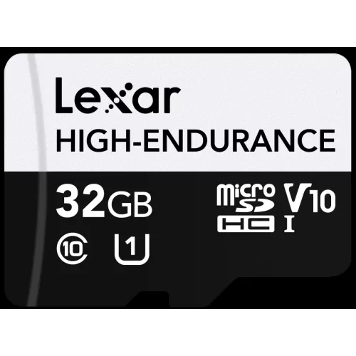 32GB LMSHGED032G-BCNNG MICROSD HIGH-ENDURANCE MICROSDHC/MICROSDHC UHS-I CARDS UP TO 100MB/S READ 30MB/S WRITE C10 A1 V10 U1