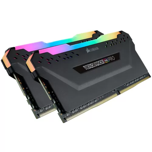 Corsair VENGEANCE RGB PRO LEDli DDR4-3600Mhz CL16 16GB (2x8GB) DUAL (18-22-22-42) 1.35V AMD Ryzen