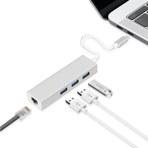 Codegen CDG-CNV85 USB 3.0+RJ45 USB 3.1 TYPE-C HUB