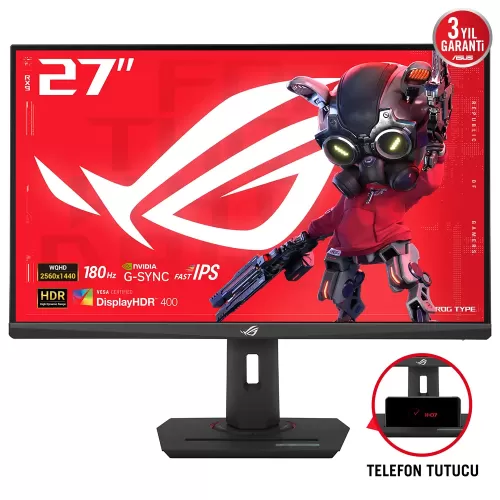 ASUS ROG STRIX XG27ACS 27 1MS 180Hz QHD 2560x1440 DP/HDMI/TYPE-C VESA PIVOT IPS LED GAMING MONITOR