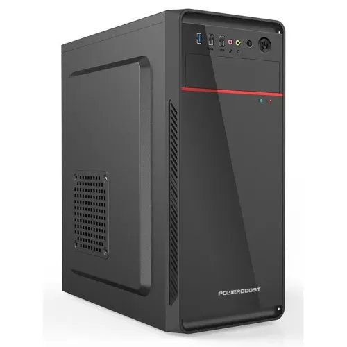 POWERBOOST VK-1626 350w USB 3.0 ATX Shiny Piano Siyah Kasa