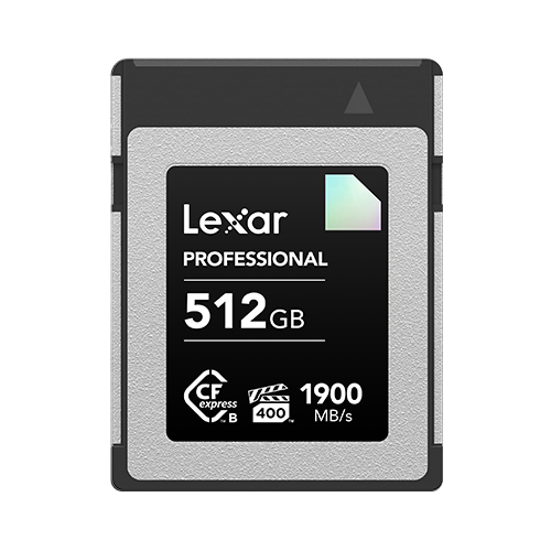 512GB LCXEXDM512G-RNENG PROFESSIONAL CFEXPRESS TYPE-B CARD UP TO 1900MB/S READ 1700MB/S WRITE VPG 400