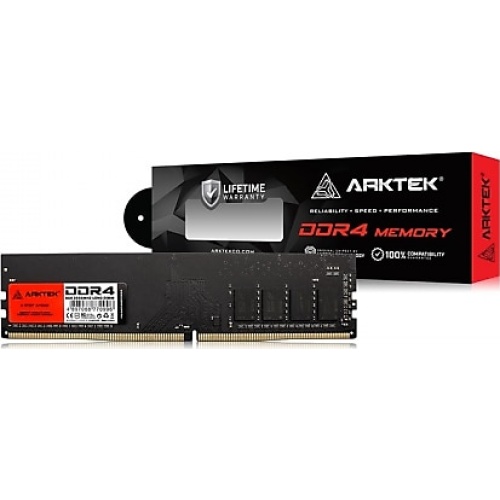 ARKTEK  AKD4S8P2666, 8GB, DDR4, 2666Mhz, 1,2V, CL19, Desktop, RAM