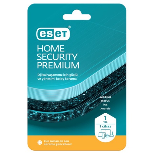 ESET Eset Home Security Premium Kutu 1 Yıl - 1 Kullanıcı