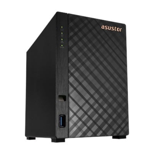 ASUSTOR  AS3302T V2 REALTEK RTD1619B 2 YUVALI 4X22TB DESTEĞİ 2GB DDR4 2.5GbE x1 USB 3.2 x3