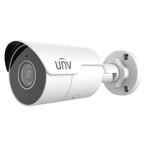 UNIVIEW  IPC2128LE-ADF40KM-G 8MP 4MM 50MT IP67 H265+ DAHİLİ SES IR BULLET IP KAMERA