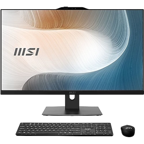 MSI  MODERN AM272P 12M-861EU 27 FHD 16:9 (1920X1080) I5-1235U 8GB DDR4 512GB SSD W11PRO SIYAH AIO PC