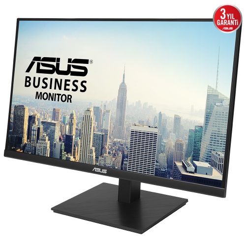 ASUS VA27UQSB 27 IPS FREESYNC 3840x2160 5ms 350cd DP HDMI USB Hoparlör VESA 3YIL EYECARE PLUS FLICKER-FREE ÇERÇEVESİZ DÜŞÜK MAVİ IŞIK PİVOT MONİTÖR