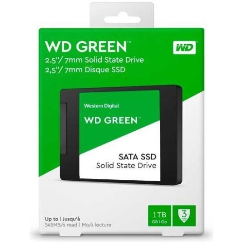 Green SSD 1TB 2.5 545MB/s 465MB/s WDS100T3G0A