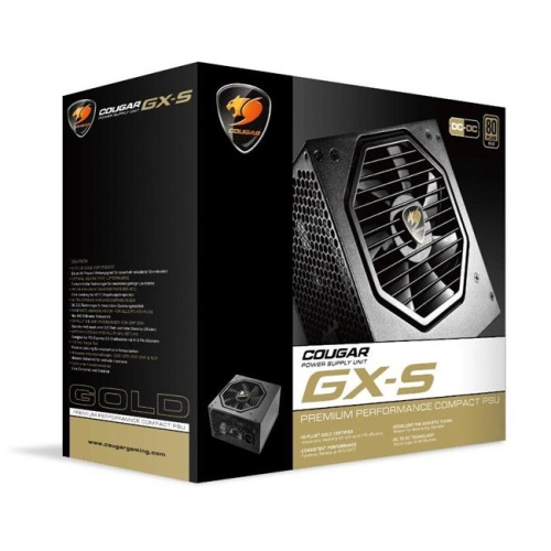 COUGAR CGR-GS-650 GX-S 80+ GOLD POWER 650W