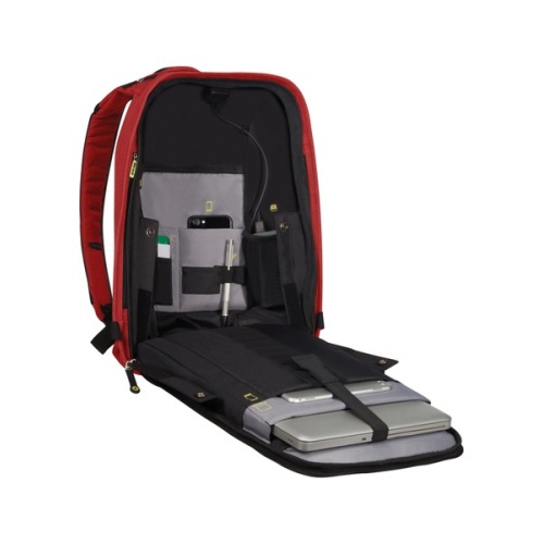 SAMSONITE 15.6 Securipak NB Sırt Çantası Kırmızı