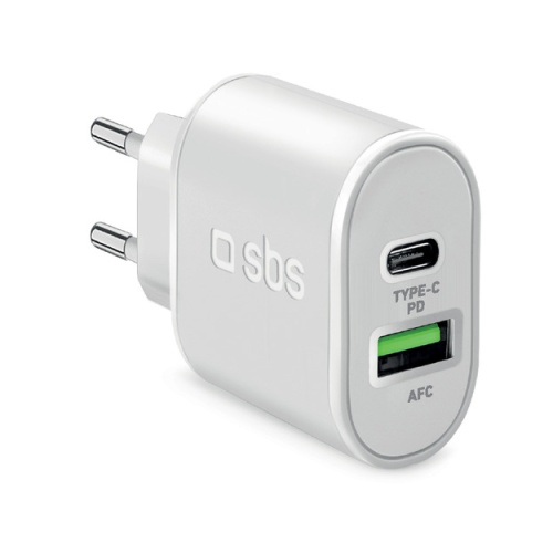 1xUSB-A+1xUSB-C PD 20W Seyahat Şarj TETRPD20W