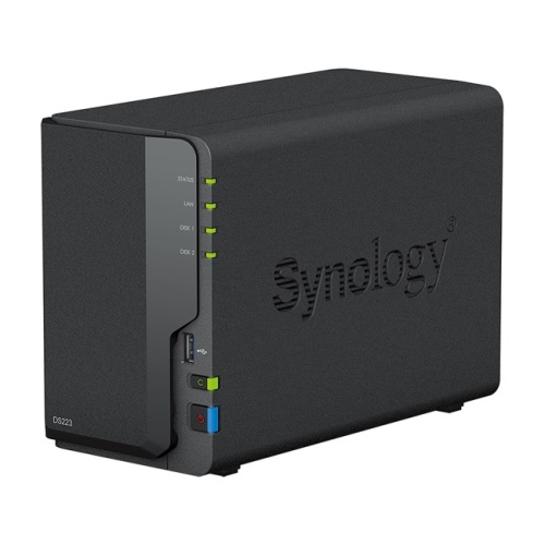 Synology DS223 (2x3.5/2.5) Tower NAS