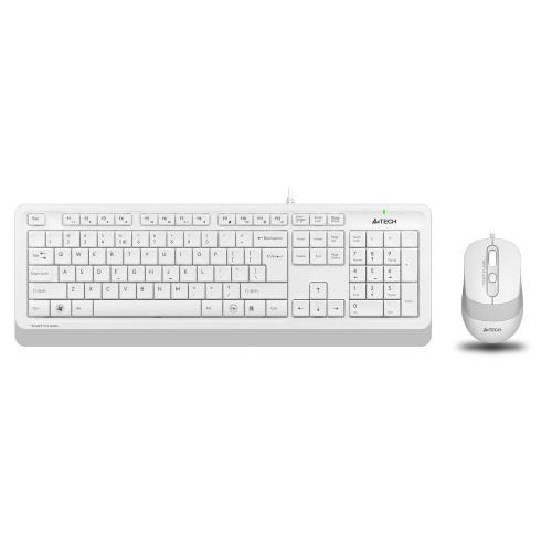 A4-TECH  f1010 beyaz usb klavye mouse set - mm