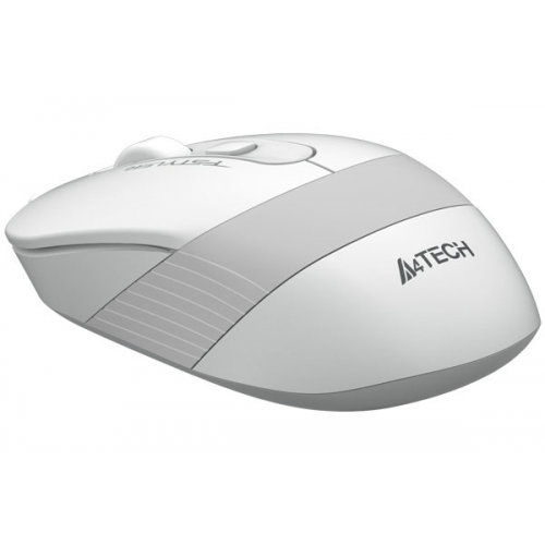 A4-TECH FG10 (White) FSTYLER 2,4Ghz Kablosuz Optik Mouse, 10-15Metre, 4 Buton, Nano Alıcı