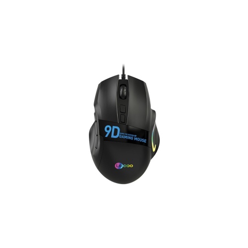 LECOO LENOVO LECOO MS130 KABLOLU RGB LED AYDINLATMALI 7200DPI MAKRO OYUNCU MOUSE SİYAH