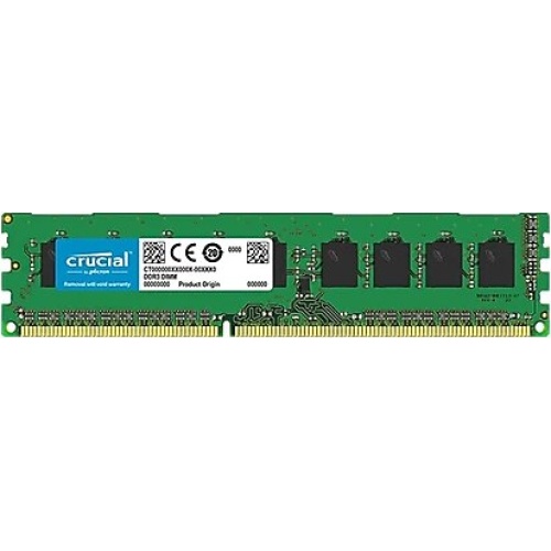 CRUCIAL  8GB 1600MHz DDR3 PC Ram CRUPC1600L/8G