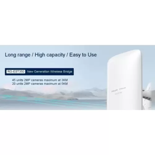 RUIJIE REYEE RG-EST350 V2 867MBPS 5GHZ OUTDOOR 2lı PAKET ACCESS POINT