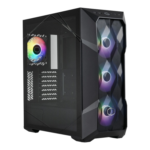 COOLER MASTER MASTERBOX TD500 V2 USB3.2 4x12CM ARGB FAN PENCERELI ATX SIYAH KASA