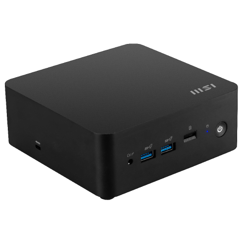 MSI  CUBI NUC 1M-003EU CORE 3 100U 8GB DDR5 512GBB SSD W11PRO SIYAH MINI DT PC