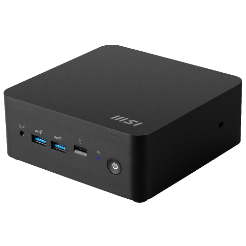 MSI  CUBI NUC 1M-003EU CORE 3 100U 8GB DDR5 512GBB SSD W11PRO SIYAH MINI DT PC