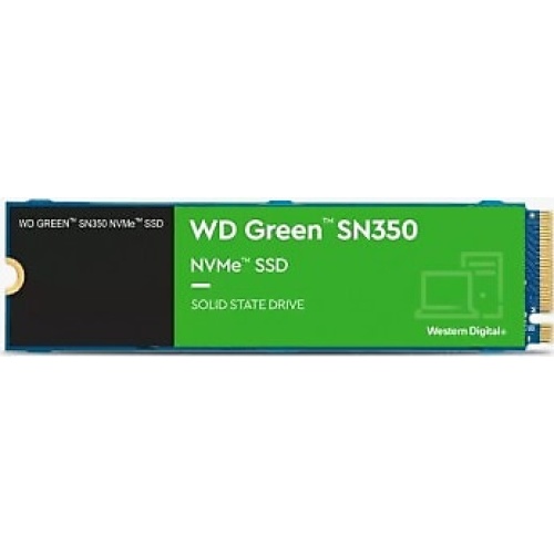 WESTERN DIGITAL WD Green SN350, WDS500G2G0C, 500GB, 2400/1500, Gen3, NVMe PCIe M.2, SSD