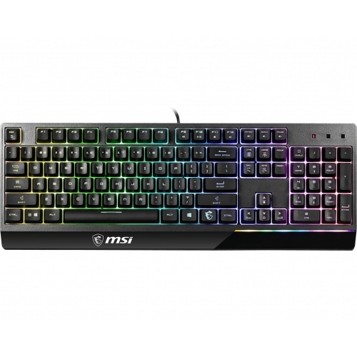 VIGOR GK30 TR GAMING KEYBOARD MEKANIK HISLI 6 BOLGE RGB LED AYDINLATMA SIVI DOKULMESINE DAYANIKLI OYUNCU KLAVYESI