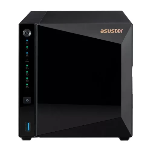 ASUSTOR  AS3304T V2 REALTEK RTD1619B 4 YUVALI 4X22TB DESTEĞİ 2GB DDR4 2.5GbE x1 USB 3.2 x3