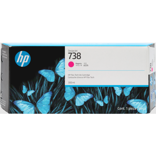 HP 676M7A Magenta DesignJet Ink Kartuş (738)