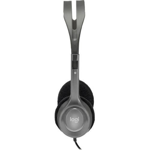 LOGITECH H110 Stereo Mikrofonlu Çift Jak Kablolu Kulaklık (981-000271)