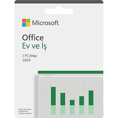 MICROSOFT MS OFFICE 2024 HOME AND BUSINESS TURKCE-INGILIZCE ELEKTRONIK LISANS EP2-06609