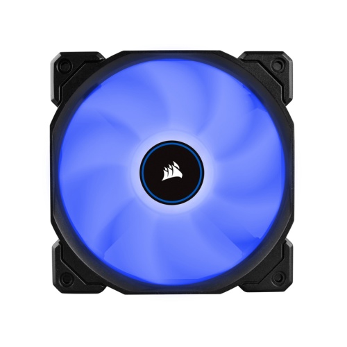 FAN CO-9050081-WW AF120 LED Low Noise Cooling Fan, Single Pack-Blue